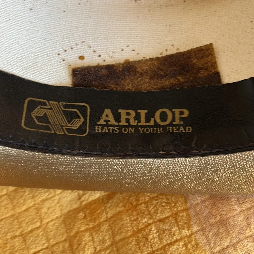 BAMBOO MADE HIGH FASHION HAT. S.7 ARLOP - Picture 3 of 7